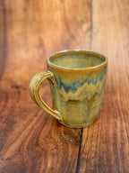 Earth Tone Multi-Color Handmade Mug (Stoneware)