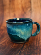 Moon Phase Handmade Mug (Stoneware)