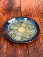 Multi-Color Handmade Small Plate (Stoneware)