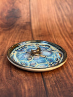 Kaleidoscope Glazed Incense Holder (Stoneware)