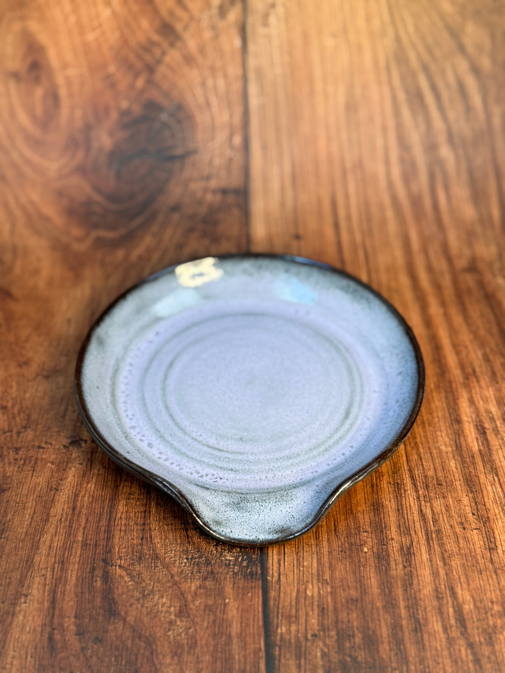 Lavender Handmade Spoon Rest (Stoneware)