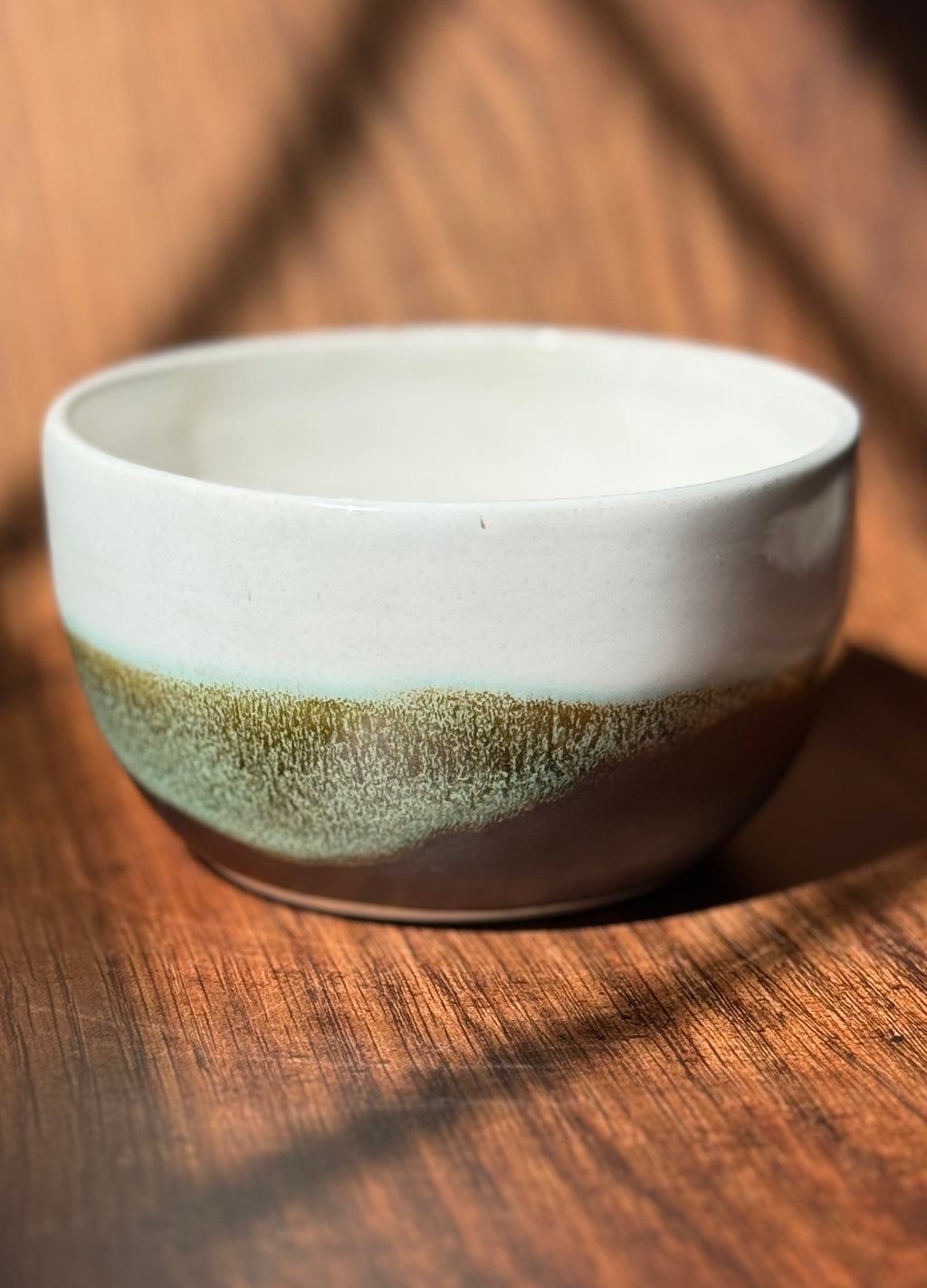 Layered Glaze Handmade Bowl (Stoneware)