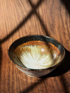 Sparkle Rim Handmade Ceramic Bowl (Stoneware)