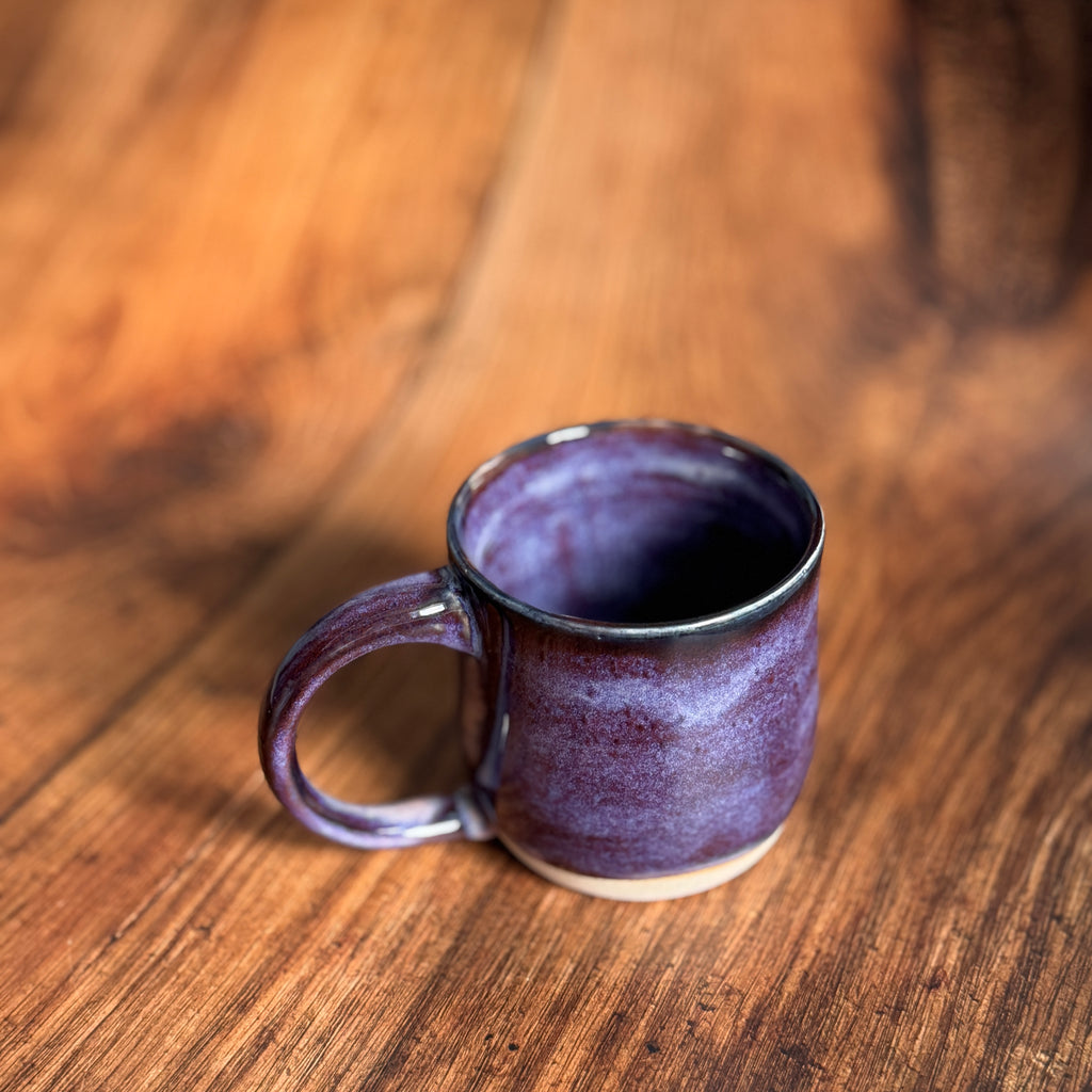 Deep Purple Handmade Ceramic Mug (Stoneware)