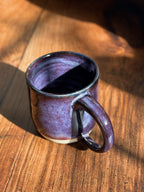 Deep Purple Handmade Ceramic Mug (Stoneware)
