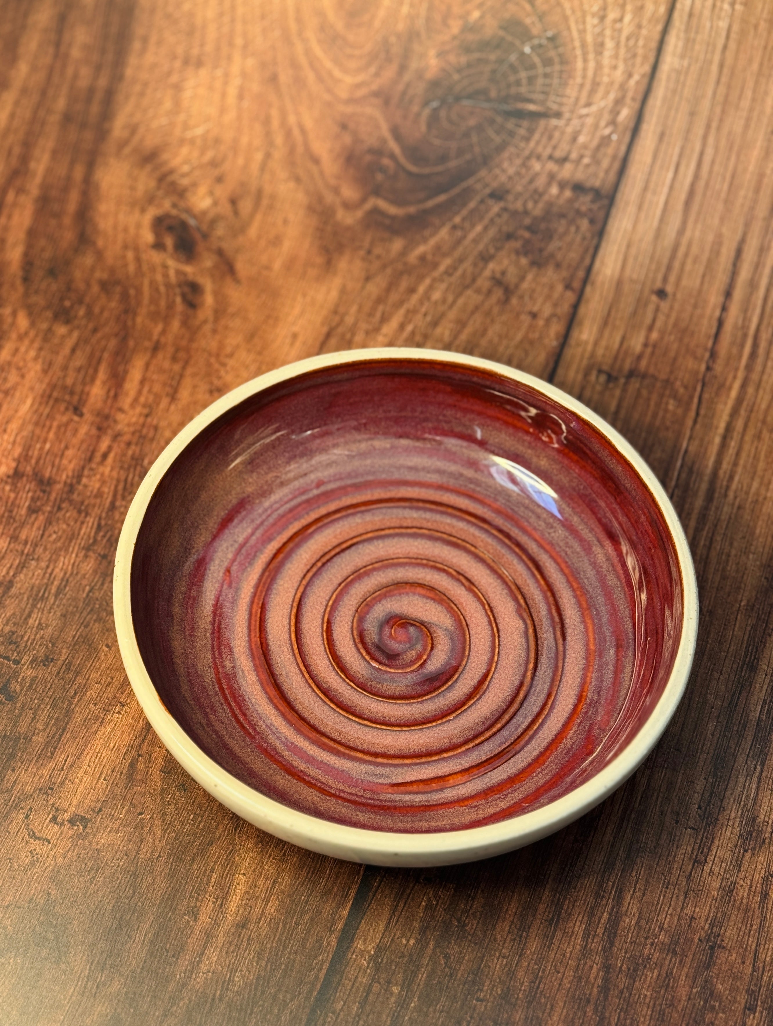 Polite on the Outside Handmade Ceramic Dinner Bowls (Set of 2)