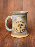 LGBTQ+ Medallion Handmade Stein Mug (Stoneware)