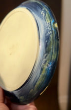 Multi-Color Handmade Small Plate (Stoneware)