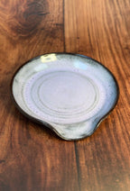 Lavender Handmade Spoon Rest (Stoneware)