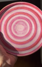 Bright Pink Handmade Spoon Rest (Stoneware)