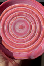 Dimensional Pink Handmade Spoon Rest (Stoneware)