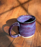 Deep Purple Handmade Ceramic Mug (Stoneware)